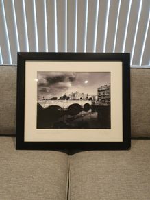 Framed John Ware Original O'Connell Bridge, Dublin