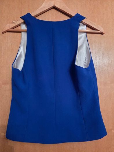 River Island Blue Waistcoat