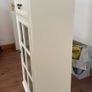 Vintage Style Cream Display Cabinet / Unit with Drawer Image 7