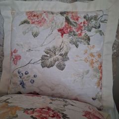 Two cushions and covers
