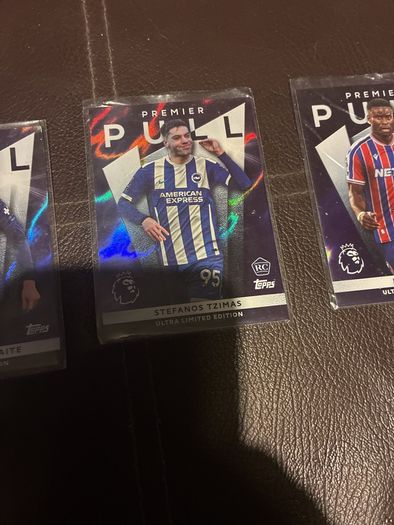 Topps Premier League 2025/26 Premier Pull Ultra Limited Edition Trio