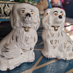 Pair of vintage Beswick ceramic dogs