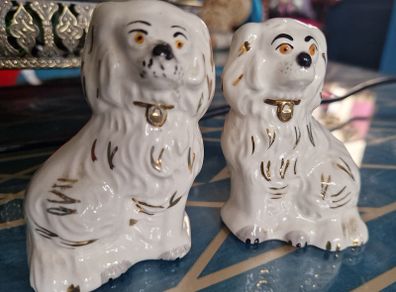 Pair of vintage Beswick ceramic dogs