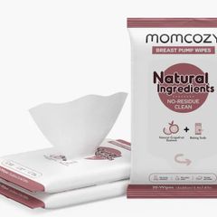 Momcozy Natural Breast Pump Wipes