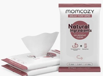 Momcozy Natural Breast Pump Wipes