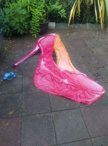 Giant blow up Stiletto
