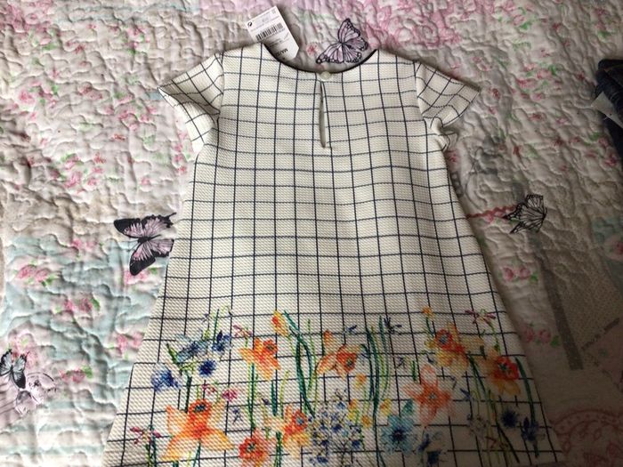 Baby Girls Spring summer dress age 12/18 Mths BNWTS
