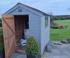 Timber shed
