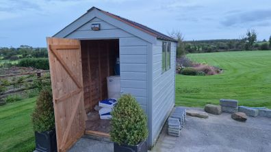 Timber shed