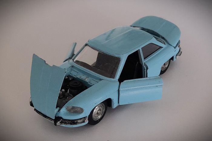 Diecast Vintage Solido Panhard 24 BT - Good Original Condition/No Box
