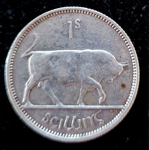 Ireland 1928 Silver Shilling Coin