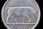 Ireland 1928 Silver Shilling Coin