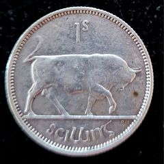 Ireland 1928 Silver Shilling Coin