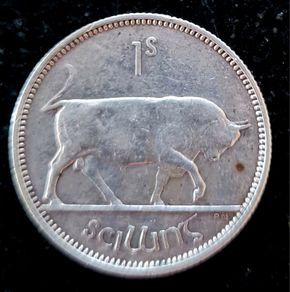 Ireland 1928 Silver Shilling Coin