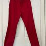 Ann Taylor LOFT - Red Skinny Jeans - UK 14 - New Image 3