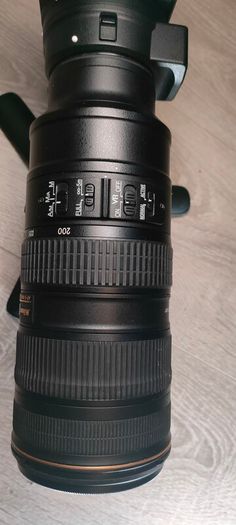 Nikon AF-S NIKKOR 70-200mm f/2.8G ED VR II + FTZ adapter + 77mm filter
