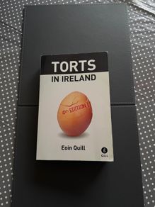 Torts in Ireland, Eoin Quill, 4th Ed