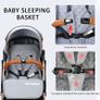 White Frame Lightweight Stroller,Compact Travel Buggy,Stylish Pushchair,One Hand Foldable,Five-Point Harness,Great for Airplane, Upgraded Wheels,with Accessories MULTIPLE COLOURS AVAILABLE (FREE POSTAGE) Image 9