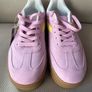 Ladies Pink & Yellow Trainers Image 2