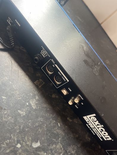 lexicon mx 200 dual reverb effects processor