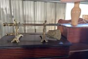 Brass fire set