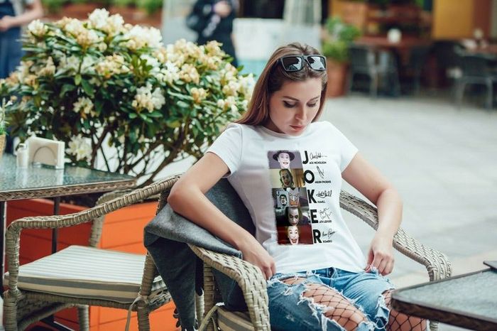 Joker T Shirt t-shirt tee top shirt famous joker stairs t-shirt joker characters t-shirt