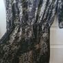Papaya Satin Animal Print Dress Size 20 (nwt) Image 3