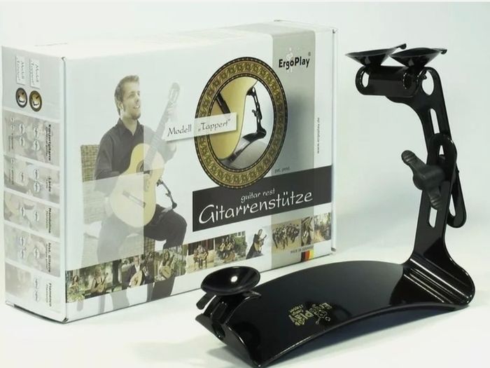 Ergoplay guitar rest Johannes Tappert black