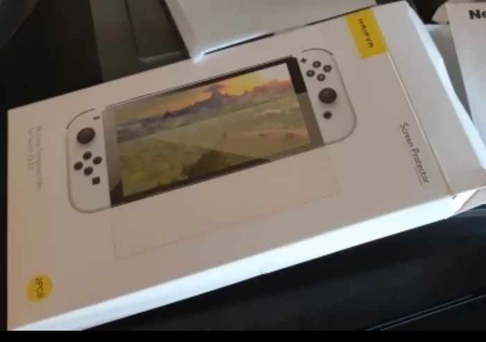 Nintendo Switch OLED 2 Piece Tempered Glass Screen Protector