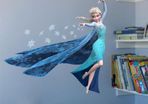 New Frozen Elsa Wall Stickers Art Decal Mural Girls Childs Kids Room