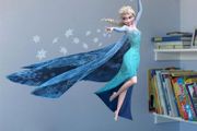 New Frozen Elsa Wall Stickers Art Decal Mural Girls Childs Kids Room