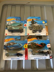 Hot Wheels Mainline Mix 4 each