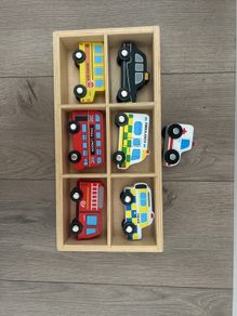 wooden cars