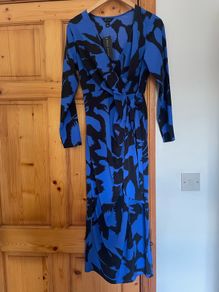 New Look blue black dress