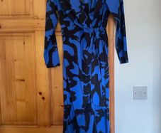 New Look blue black dress