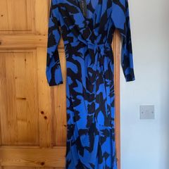 New Look blue black dress