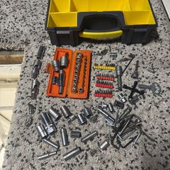 stanley box with tools