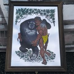 1970s Gottlieb Tarzan Carnival Mirror