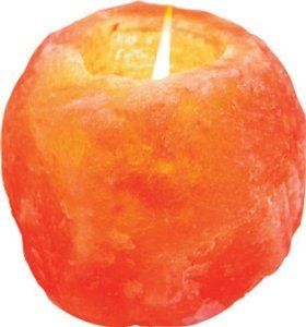 Himalayan Salt Lamp and T-Light Holder