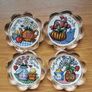 Handmade Cross Stitch Embroidered Display Coasters Image 8
