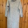 Grey knit dress Image 4