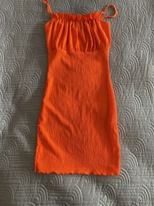 Pink Vanilla - Orange Dress - Size 8