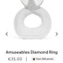 New JELLYCAT Amuseables Diamond Ring Image 3