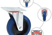 12 pcs Swivel Casters 125 mm