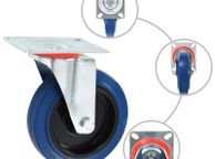 main image for ad 12 pcs Swivel Casters 125 mm
