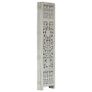 Hand Carved 5-Panel Room Divider Grey 200x165 cm Solid Mango Wood Image 5