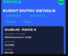 Tryka Mens Solo 800 Friday 3rd of July