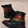 NEXT Lined Lace-Up colourful Boots Image 6