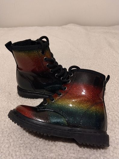 NEXT Lined Lace-Up colourful Boots