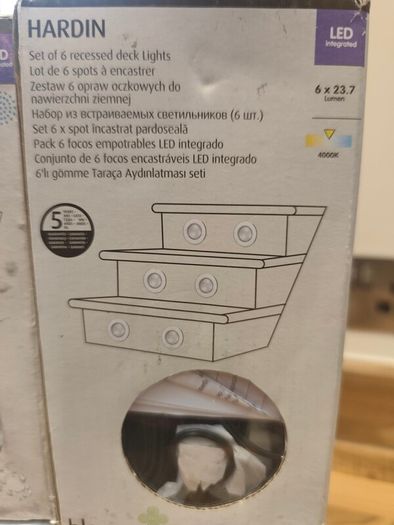 Recessed Decking Lights 5cm